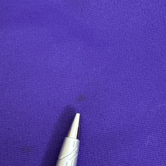 Vintage Mardi Gras Trinket and Bead Tote Bag C. V. Gambina Purple Clown - Picture 9 of 10